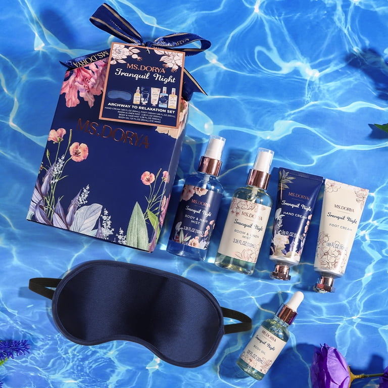 MS.DORYA, Bath Gift Sets for Women, 6 Pcs, Spa Gifts Kit - Walmart.com