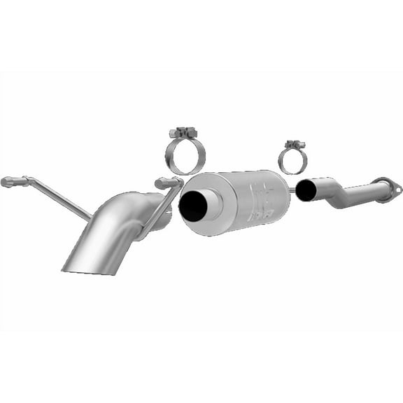MagnaFlow 13-14 Toyota Tacoma V6 4.0L Turn Down in Front of Rear Tire SS Catback Perf Exhaust