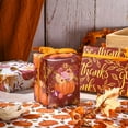 thumbnail image 3 of Thanksgiving Wrapping Paper Sheets - Pumpkin & Autumn Flower Theme Design for Holiday, Thanksgiving Dinner, Gift Wrapping, Party, Family Gatherings - 12 Folded Sheets - 20.5" x 30", 3 of 7