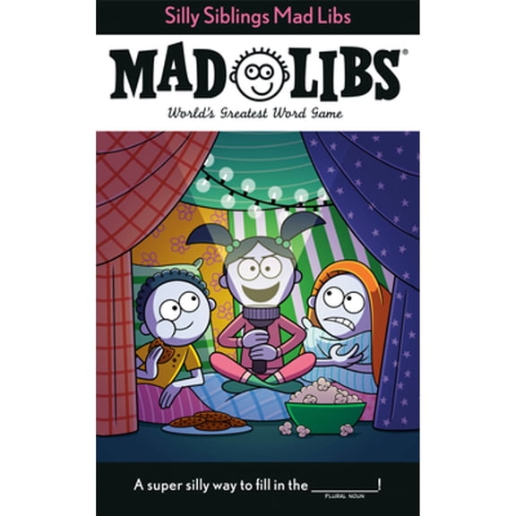 Pre-Owned Silly Siblings Mad Libs: World's Greatest Word Game (Paperback) by Sarah Fabiny, Mad Libs