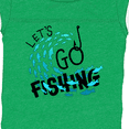 thumbnail image 4 of Inktastic Let's Go Fishing Boys or Girls Baby Bodysuit, 4 of 5