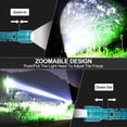 thumbnail image 4 of Linterna Bandal de alta luminosidad, 20000 lúmenes, alcance 1500 m, recargable, 4 of 8