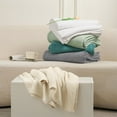 thumbnail image 5 of QZS Cotton Muslin Throw Blanket,51.2x59In Reusable White Lightweight Decorative Cloth,1Pack Durable Breathable Blanket for All Season, 5 of 7