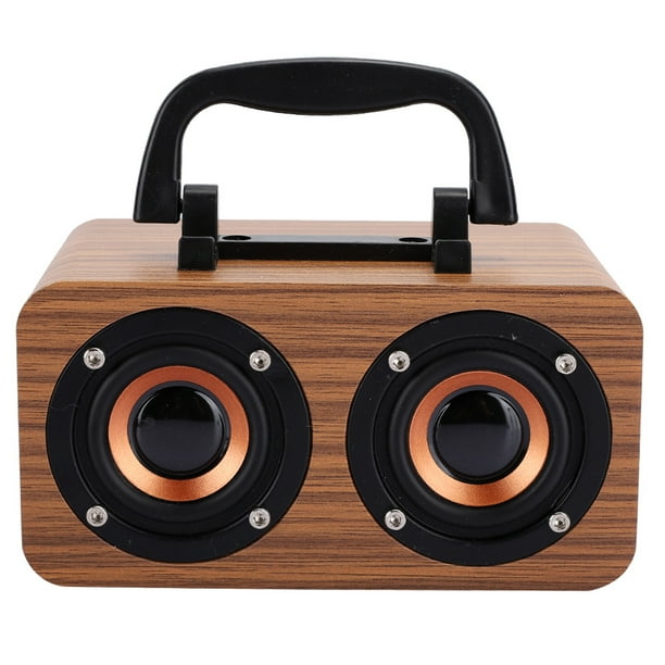 Altavoz, reproductor de Música Portátil Liviano y Compacto, Altavoz de Escritorio Estéreo 360, Retro para Teléfono MÓVIL, Para CompuTadora, PC PC,