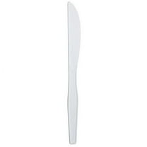 Karat Cafe Polystyrene Plastic Medium Heavy Weight Disposable Knives, White, 1000 Count