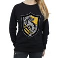 thumbnail image 3 of Harry Potter Chandail en Molleton Plat Blason Hufflepuff pour Femmes, 3 of 5