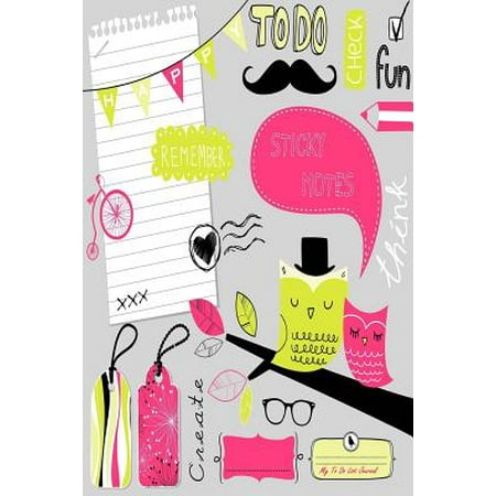 My To Do List Journal Cute Scrapbook Elements 6 X 9
