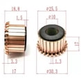 thumbnail image 2 of Achieve Efficient Motor Performance with 24P Teeth Copper Hook Type Electrical Motor Commutator High Grade Quality 1Pcs, 2 of 8
