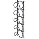 thumbnail image 2 of Wine Rack Wall Mounted, Metal Rolling Cart, 5-Layer Storage Cabinet, Red Iron Towel Rack, Foldable Adjustable, 2-Tier Design, for Bedroom, Wine Storage, Iron Frame, High Capacity,topliu, 2 of 9