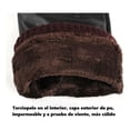 thumbnail image 4 of Guantes De Cuero De Invierno Pantalla Táctil Cálido Y Suave, 4 of 8