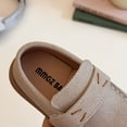 thumbnail image 7 of Unisex Kids Trainers Boys School Walking Tennis Shoes for Girls Running Adjustable Strap Sneakers Beige 7, 7 of 7