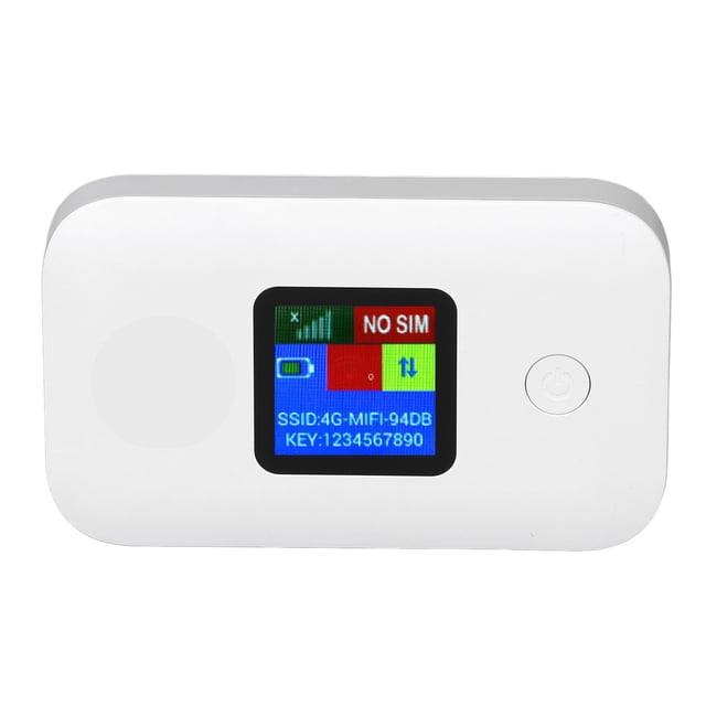 4G LTE WiFi Modem, 300Mbps Mobile WiFi Hotspot Stable Signal for Tablets for Mobile Phones