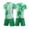 Green, variant on Weebloom Kids Boys Summer Athletic Outfit Girls Football Quick Drying Training Shirt Shorts Set Basketball Tracksuit Shorts T Shirt Sportsuit Boy Running Sports Clothes Set 7-8 Years Blue