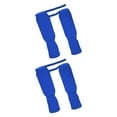 thumbnail image 1 of Almencla 2 Pair Men Shin Instep Guards Leg Pads Cloth Protector for Boxing Muay Thai MMA M and S Blue, 1 of 3