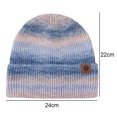 thumbnail image 2 of Gorro para mujer, hombre, gorro de invierno, gorros con puños para mujer, gorros cálidos, 2 of 5