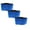 Pink 3PCS, variant on WUSUOWEI Waist Trimmer Belt for Women and Men Exercise SlimmingBelt Abdomen BodyShaper Sweat Band BodyShaper Waist Belt, Blue 4/3/2/1PCS