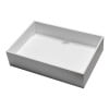 thumbnail image 6 of 20" x 14" White Matte Solid Surface Resin Sink, 6 of 12