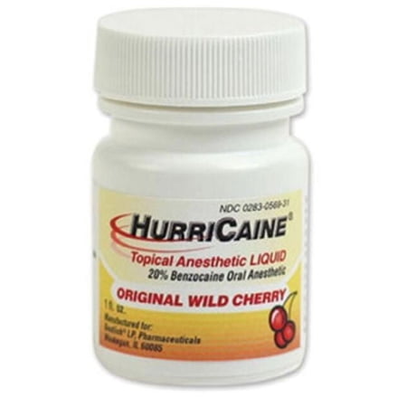Hurricaine 20% Liquid Jar Cherry 1 Oz