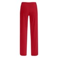 thumbnail image 5 of Lenpel Women's Plus Size Sweatpants Casual Loose Elastic High Waisted Drawstring Straight Leg Lounge Pants Workout Athletic Joggers, 5 of 5