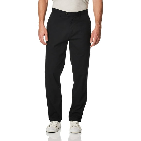 Pantalones casuales Nautica Beacon para hombre, color negro intenso, 34 de ancho x 32 de largo