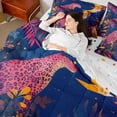 thumbnail image 4 of Castle Fairy Kawaii Leopard Twin Bedding Sets,Bohemian Theme Bedding Comforter Set, 4 of 8