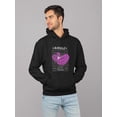 thumbnail image 2 of Flying 3D Smiles Techno Style Hoodie Men -Image by Shutterstock, Male 5X-Large, 2 of 4