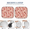 thumbnail image 6 of Sikiie Tomatoes Print Foldable Car Windshield Sun Visor, Car Window Sunshade Suitable for Sedan, SUV and Truck Car Accessories-Large, 6 of 6