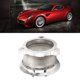 thumbnail image 1 of Brida de Bajante Turbo ANGGREK 3 Pernos T3 3 Pulgadas Corte Suave Para Automóvil Para GT2871R, 1 of 7
