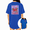 Blue, variant on UNISHE Women's Soft Pastel Vintage Vertical Stripe Heart Crab Tropical Beach Dual Side Graphic Short Sleeve T-Shirts white Tops