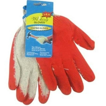 UPC 601001007700 product image for DDI 678599 Work Gloves-Red Case of 120 | upcitemdb.com