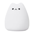 thumbnail image 2 of Cute Cat Silicone Night Light with Color-Changing LED, Portable Children's Bedside Atmosphere Lamp for Kids' Bedrooms and Decor, 2 of 6