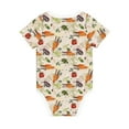thumbnail image 2 of Daiia Cute Vegetables Printed Unisex-Baby Short Sleeve Onesies Bodysuits Baby Climbing Clothes Soft and Comfortable Romper with Expandable Shoulder Design-3 Months, 2 of 8
