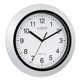thumbnail image 4 of La Crosse Technology Horloge Murale Analogique Atomique, 10 Pouces, Argent, 4 of 5