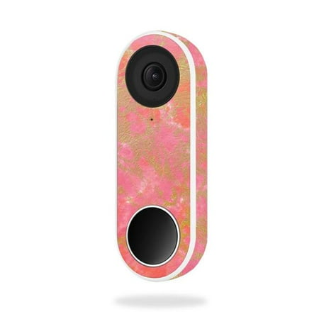 MightySkins NEHEL-Thai Marble Skin for Nest Hello Video Doorbell - Thai Marble
