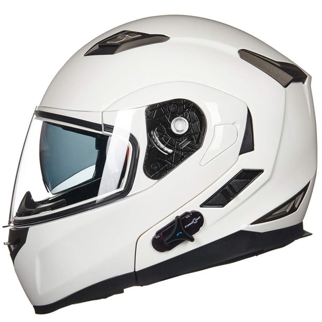 Casco de moto ILM Bluetooth Integrated Modular 953 XXL