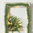 thumbnail image 3 of JLFNYA Christmas Garland, 6 Ft Christmas Norfolk Garland, Greenery Garland, Christmas Garland for Christmas Winter Home Mantel Fireplace Holiday Party Decor, Christmas Gifts for Women, 3 of 6