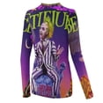 thumbnail image 5 of Beetlejuice Women's Sunscreen Shirt Long Sleeve Workout Tops Crewneck Soft Comfy Tees Casual T-Shirt 2XL, 5 of 7
