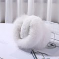 thumbnail image 2 of Cache-oreilles d'Hiver pour Femmes et Filles, Mignons, Chauffe-Oreilles, Doux, Pliables, Cache-Oreilles d'Extérieur, Blancs, Taille Unique, 2 of 3