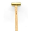 thumbnail image 3 of Big Horn 15124 1 LBs Brass Hammer with Hickory Handle, 3 of 7