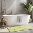 thumbnail image 2 of Lightgreen Daisy Flower White Blooms Pattern Kitchen Rug Mat,Kitchen Runner Rugs Non Skid Washable,Decorative Kitchen Floor Mats for Kitchen,Sink,Laundry,17"x47.2", 2 of 7