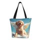 thumbnail image 1 of Balery Cute Angel Winged Dog Bolsa de Hombro con Diseño, Bolsa Grande y Duradera, Bolsa Versátil para Compras, 1 of 6