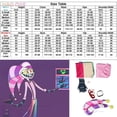 thumbnail image 5 of Disfraz de Cosplay Helluva S2 Fizzarolli, sombrero Boss arcoíris, tirantes, pantalones, mamelucos, traje de payaso de fantasía, conjunto de fiesta de Carnaval, 5 of 5
