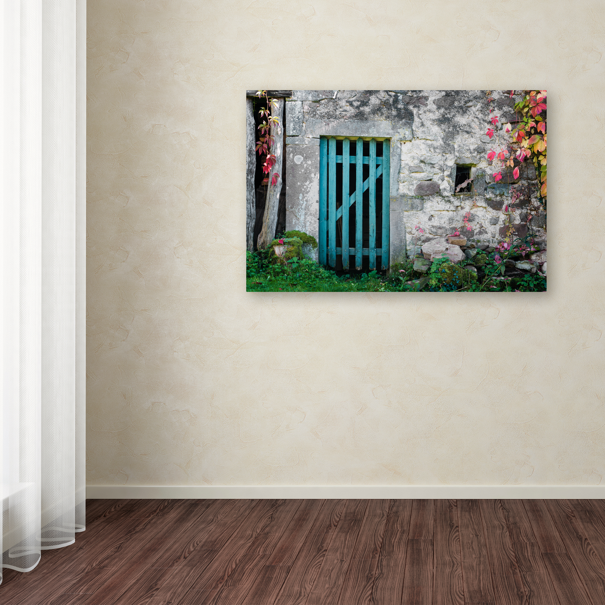 Philippe Sainte-Laudy 'The Old Wooden Door' Canvas Art