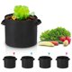 thumbnail image 1 of Yescom 5x Grow Bags Fabric Pots Root Pouch Flower Planting Container 5 Gallon Yescom Modern, 1 of 11