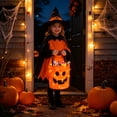 thumbnail image 4 of ShaoXinWan LED Light Up Halloween Candy Bucket Bag,Glowing Reusable Trick or Treat Tote Bag,Multipurpose Lighted Candy Pouch for Halloween Party Supplies and Favor Use, 4 of 6