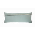 thumbnail image 6 of Laddha Home Designs Hand Stitched Bird Lumbar Pillow Cover - 36" - Green and Gray, 6 of 9
