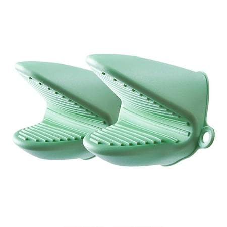 

1 Pairs Mini Oven Gloves Silicone Heat Resistant Cooking Pinch Mitts Potholder For Kitchen Cooking & Baking