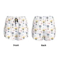 thumbnail image 5 of Lsque Hot Air Balloon Printed Women's Running Shorts with Liner Pockets,Elastic Quick Dry Workout Athletic Gym Yoga Shorts,Womens High Waist Shorts-XX-Large, 5 of 9