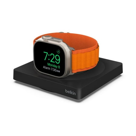 Belkin - BOOSTCHARGE PRO Portable Fast Charger for Apple Watch - Black