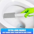 thumbnail image 2 of 4Pcs Pumice Stone Toilet Cleaning Brush with Extra Long Handle Sink Bathtub Limescale Stain Remove for Bathroom WC Cleaning Tool, 2 of 5